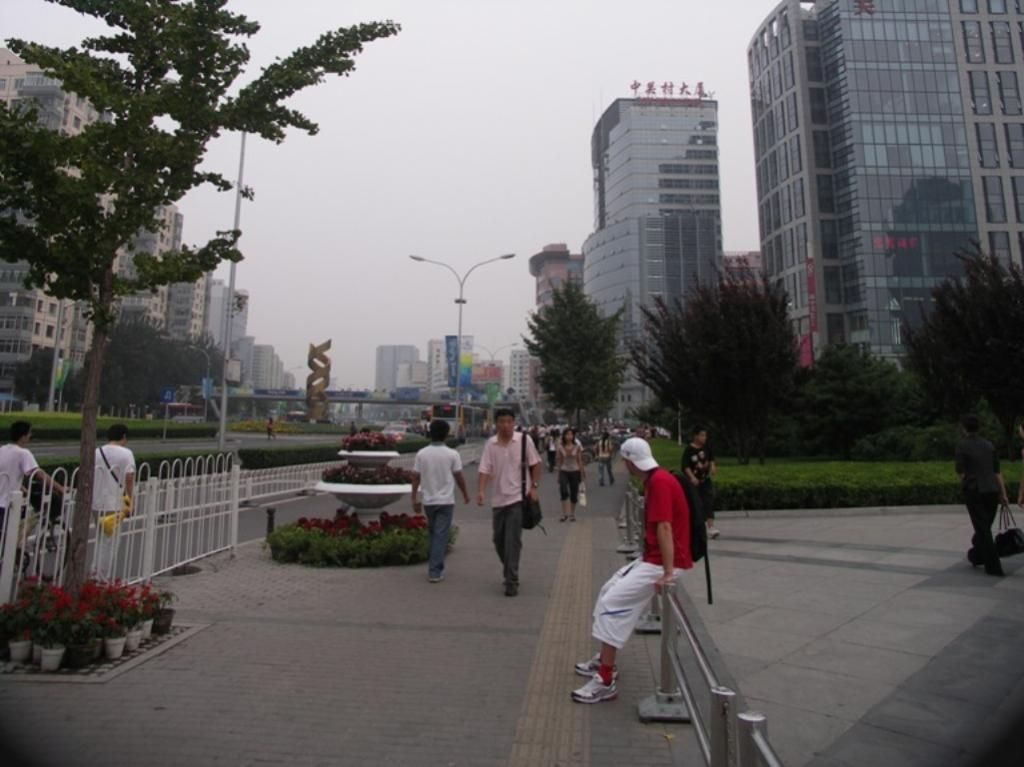 Patrik Chlebo v uliciach Pekingu