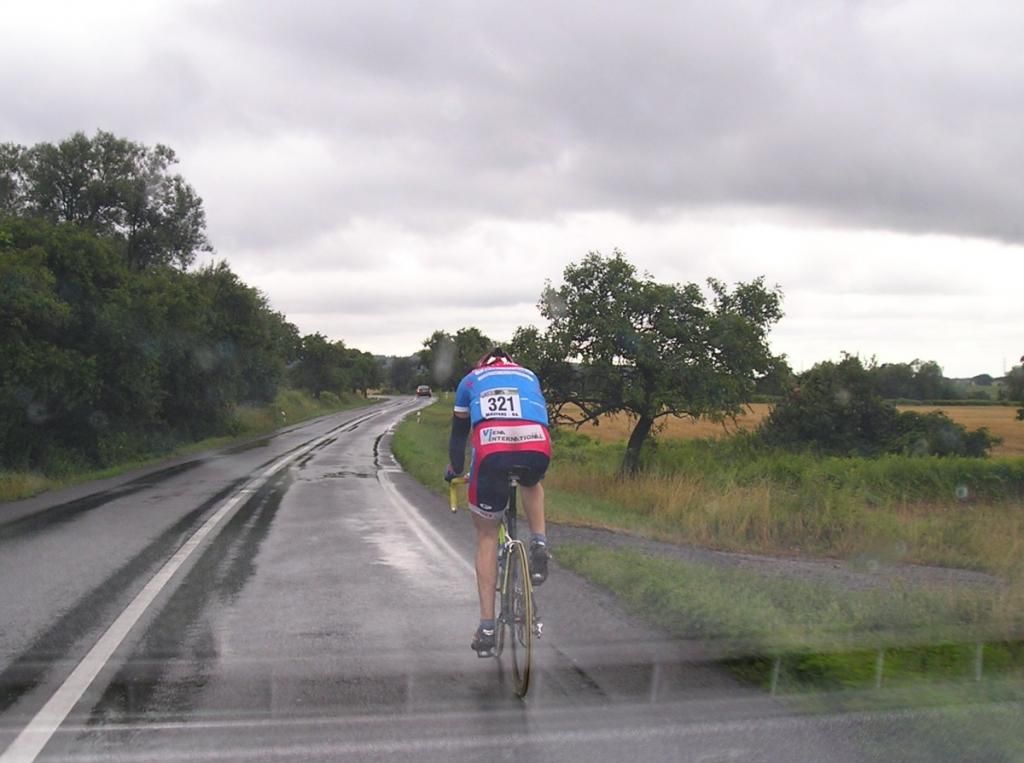 15 km pred cieľom sa Paťo pokúsil o únik