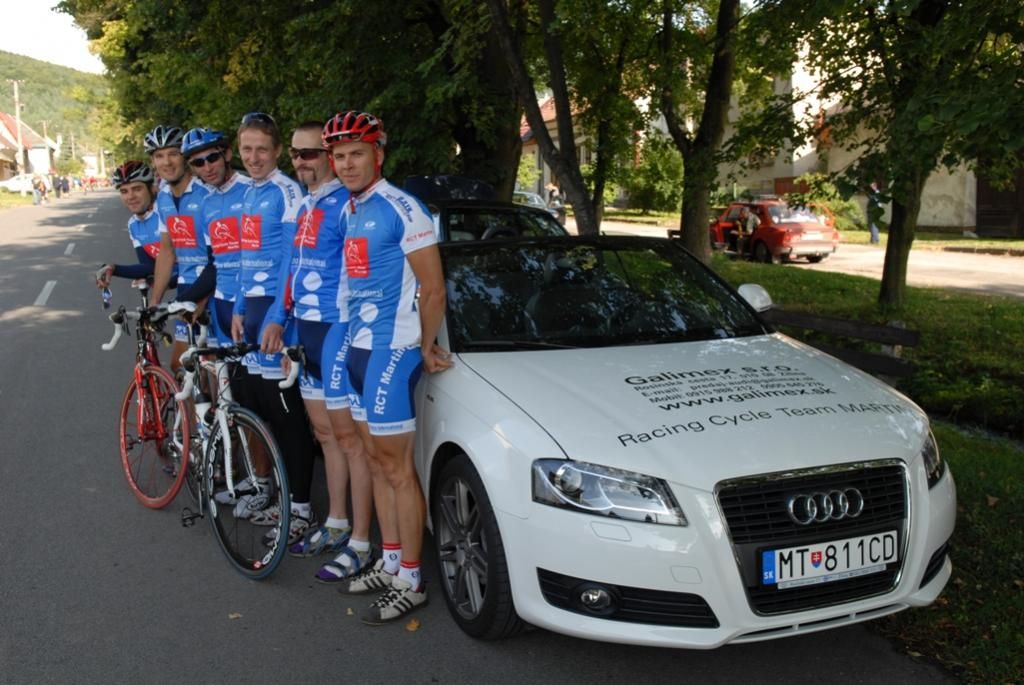 Sprievodné vozidlo Audi A3 poskytla spoločnosť Galimex Martin