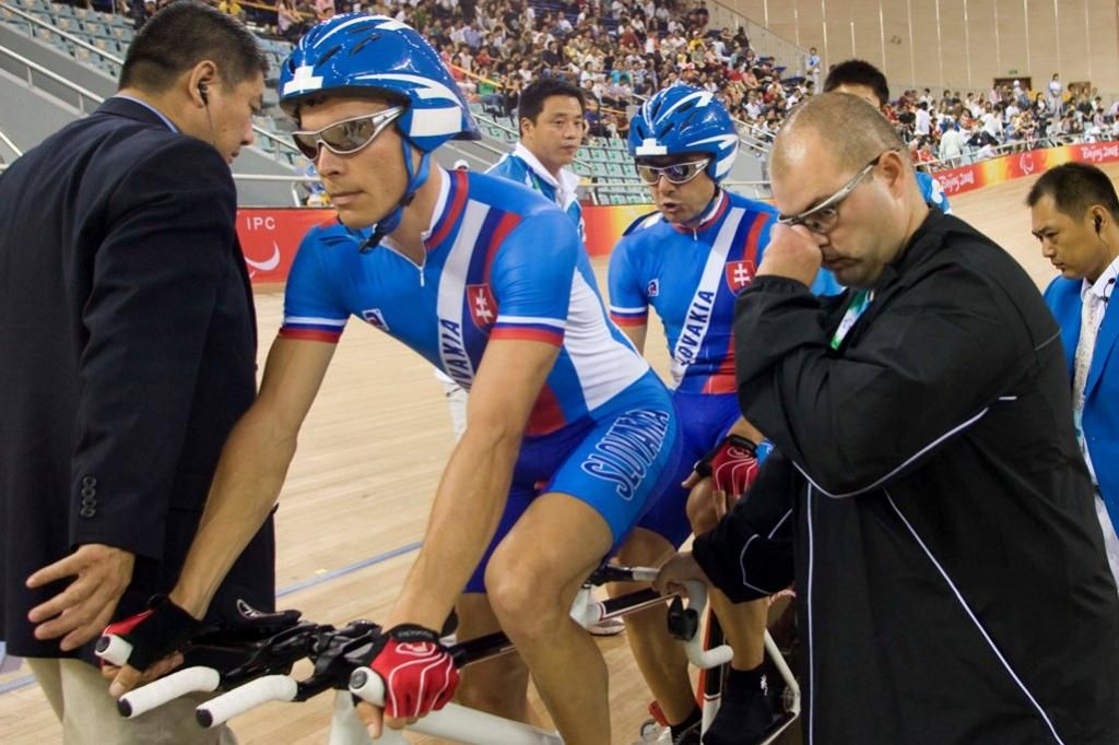 Na štartovnej čiare(zdroj www.paralympic.sk fotograf Roman Benický)