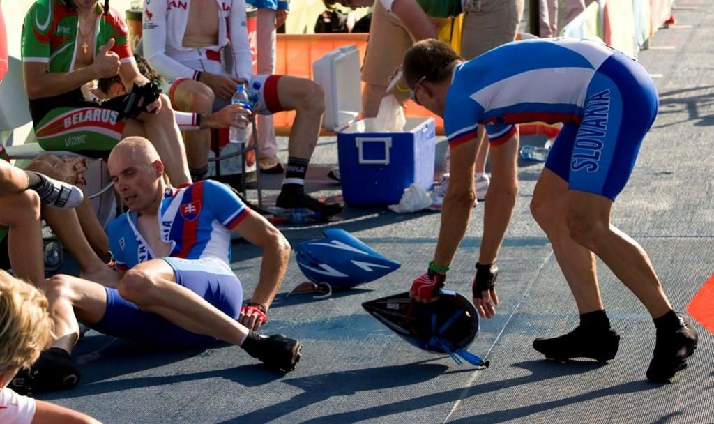 Cyklistika bolí (zdroj www.paralympic.sk fotograf Roman Benický)