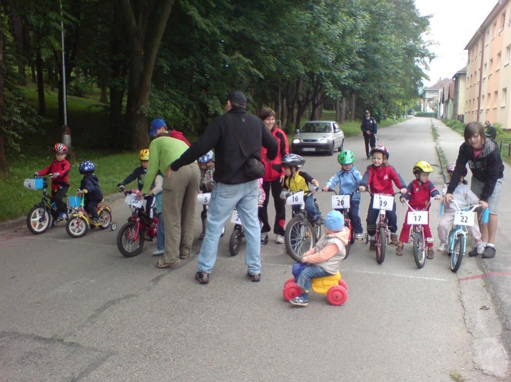 Pred štartom najmladšej kategórie...